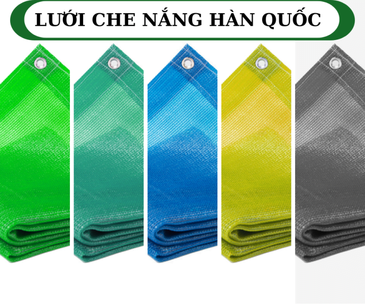 Lưới che nắng Hàn Quốc trên thị trường hiện nay