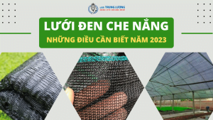Lưới đen che nắng và những điều cần biết