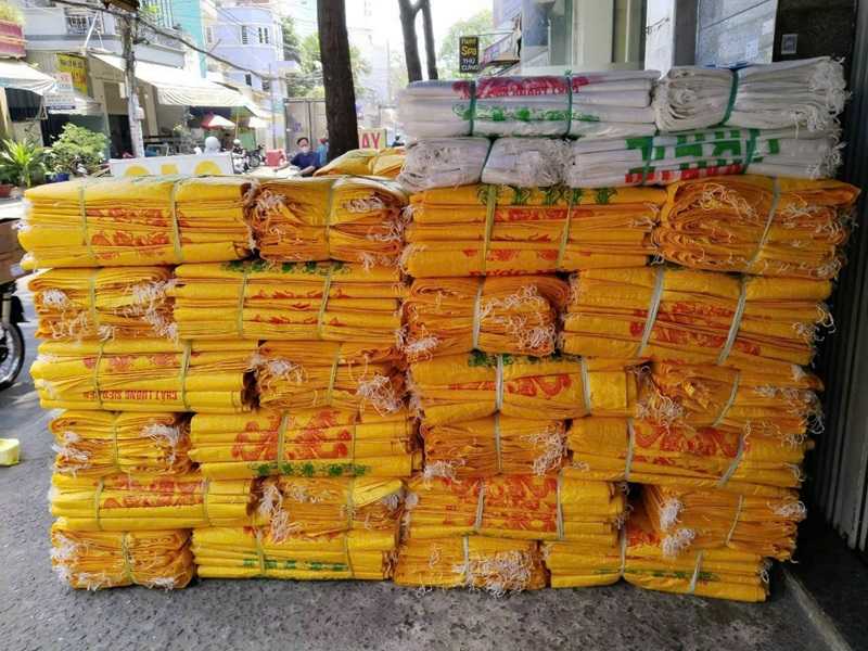Bao pp đựng lúa gạo do Trung Lương cung cấp