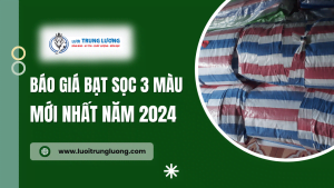 Báo giá bạt sọc 3 màu mới nhất năm 2024