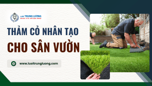 Bí quyết chọn thảm cỏ nhân tạo cho sân vườn