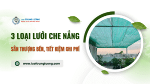 3 Loại lưới che nắng sân thượng bền, tiết kiệm chi phí